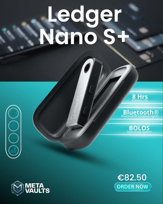 Ledger Nano S Plus hardware wallet